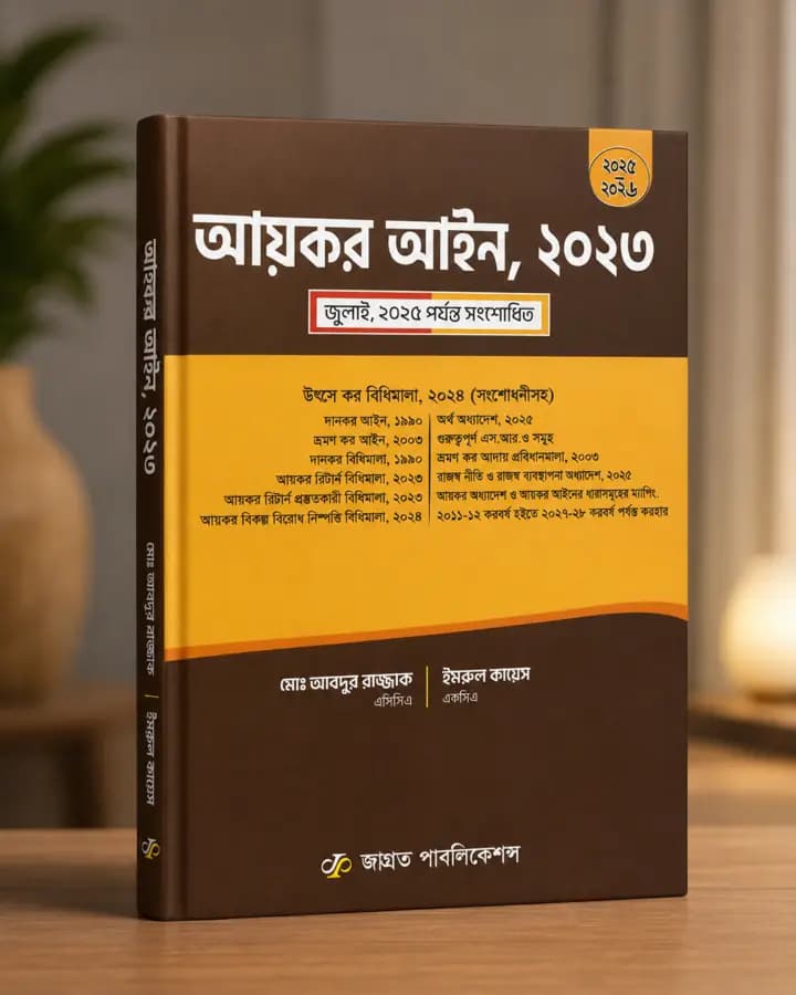 আয়কর আইন, ২০২৩ — বইয়ের প্রচ্ছদ